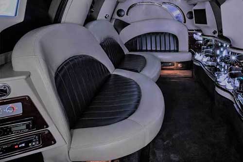 Lincoln Navigator limousine interior