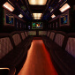 Limo bus with LED lighting