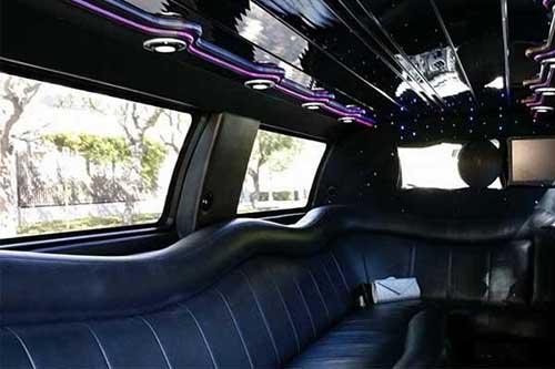 Limousine interior